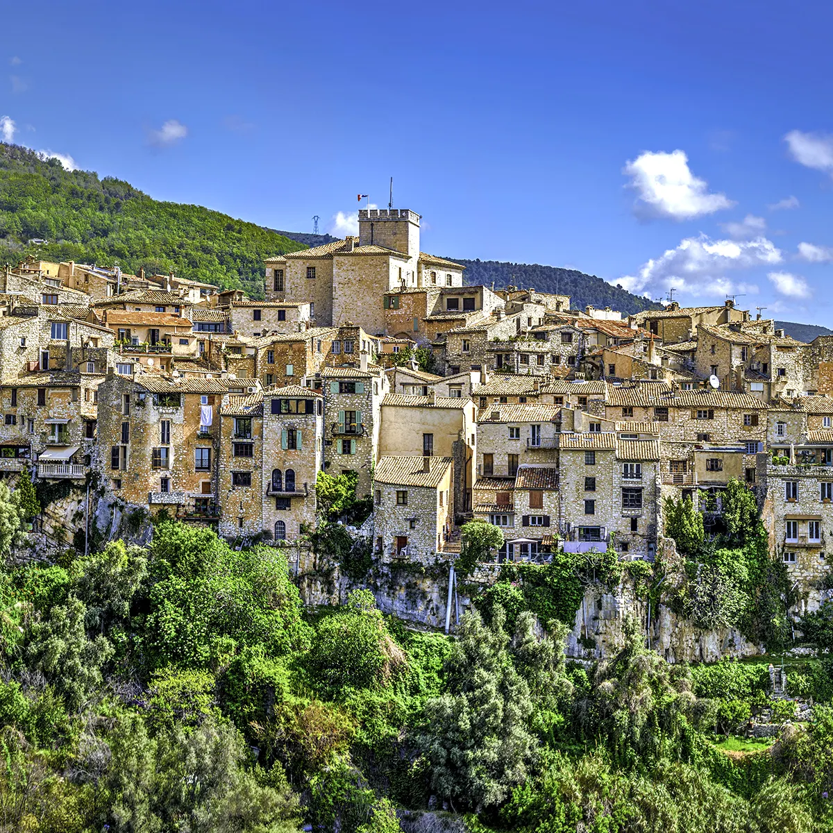 tourettes-sur-loup Combat navale Fleuri