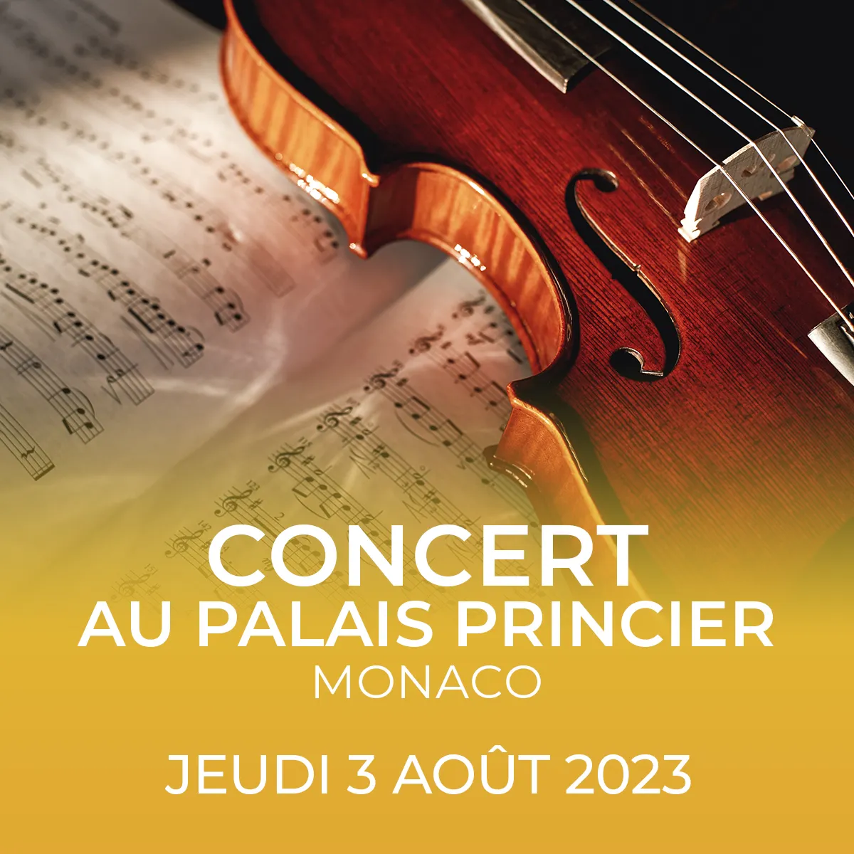 concert palais princier