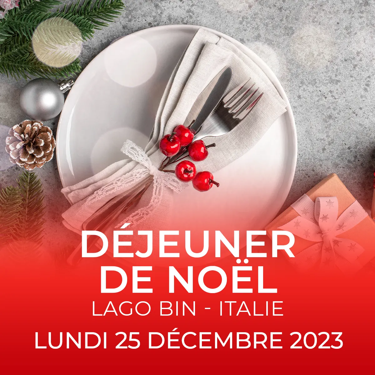 Déjeuner Noel