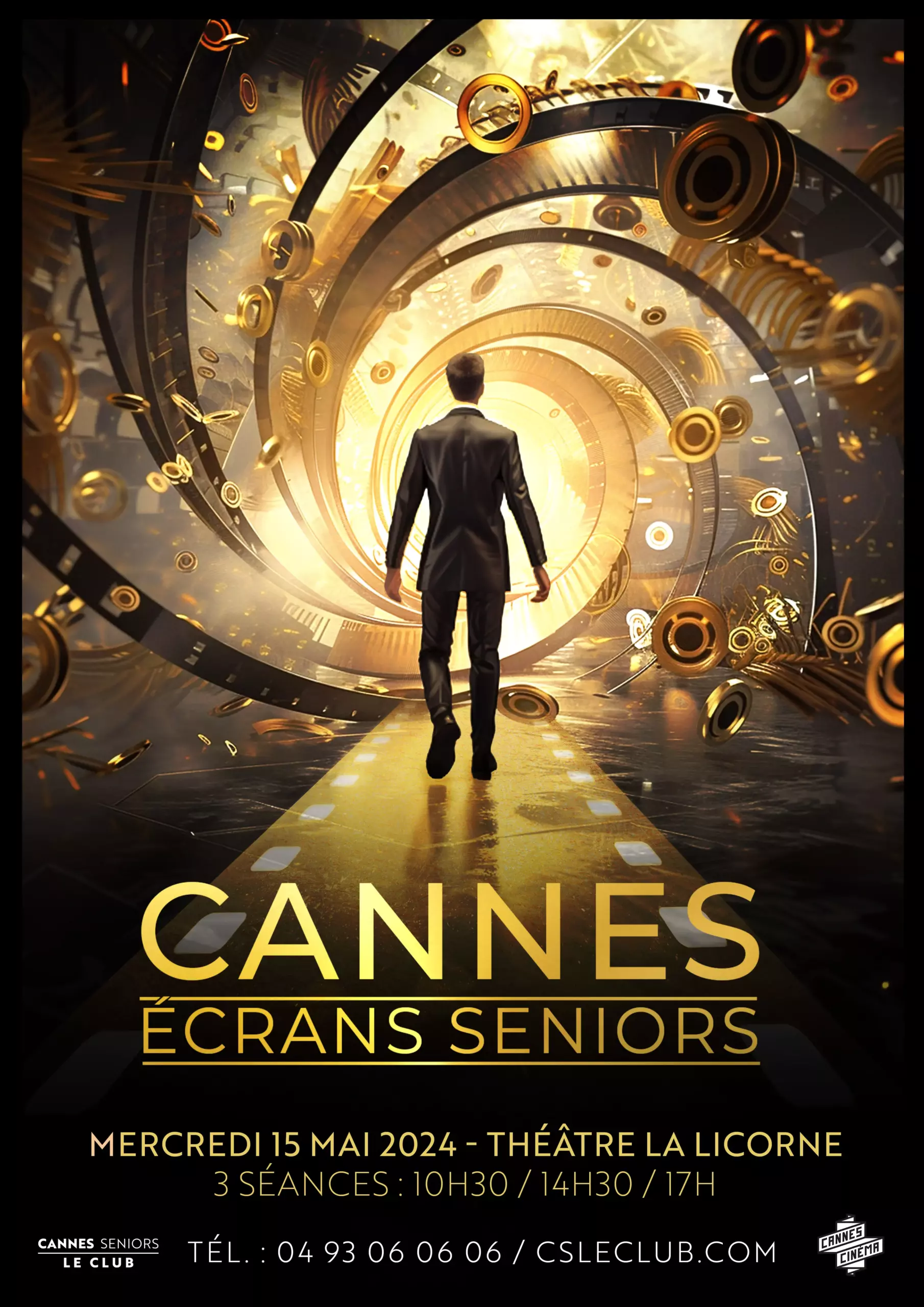 Affiche Cannes Ecrans Seniors Cannes Ecrans Seniors