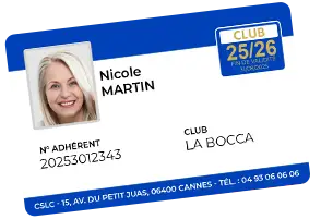 Club Carte 25-26 Adhésion Club